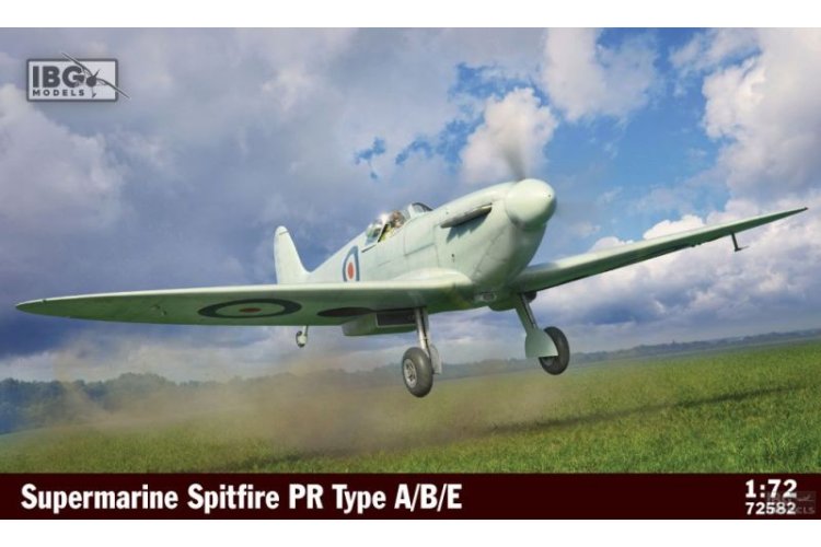 1:72 IBG Models 72582 Supermarine Spitfire PR Type A/B/E WWII - British Propeller Aircraft - Ibg72582 1 - IBG72582