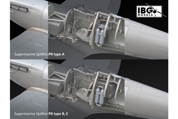 1:72 IBG Models 72582 Supermarine Spitfire PR Type A/B/E WWII - British Propeller Aircraft - Ibg72582 7 - IBG72582