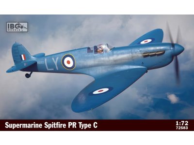 1:72 IBG Models 72583 Supermarine Spitfire PR Type C - Heston Special 1940-41 WWII - British Reconnaissance Aircraft - Ibg72583 1 - IBG72583