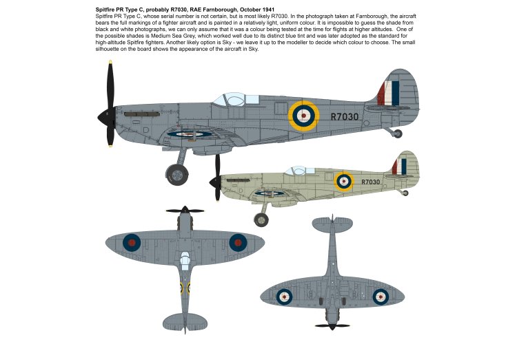 1:72 IBG Models 72583 Supermarine Spitfire PR Type C - Heston Special 1940-41 WWII - Brits Verkenningsvliegtuig - Ibg72583 6 - IBG72583
