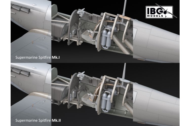 1:72 IBG Models 72584 Black Box Supermarine Spitfire Mk.I & Mk.II - Great Britain 1940 - Limited Edition - 2-in-1 Set - Ibg72584 14 - IBG72584
