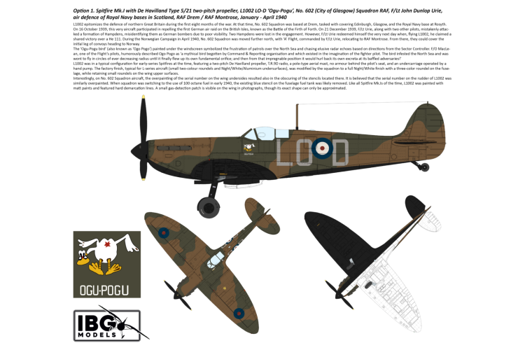 1:72 IBG Models 72584 Black Box Supermarine Spitfire Mk.I & Mk.II - Great Britain 1940 - Limited Edition - 2-in-1 Set - Ibg72584 15 - IBG72584