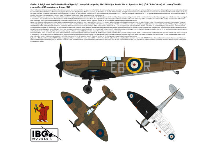 1:72 IBG Models 72584 Black Box Supermarine Spitfire Mk.I & Mk.II - Great Britain 1940 - Limited Edition - 2-in-1 Set - Ibg72584 16 - IBG72584