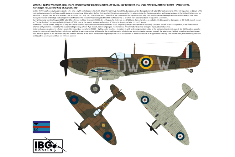 1:72 IBG Models 72584 Black Box Supermarine Spitfire Mk.I & Mk.II - Great Britain 1940 - Limited Edition - 2-in-1 Set - Ibg72584 18 - IBG72584