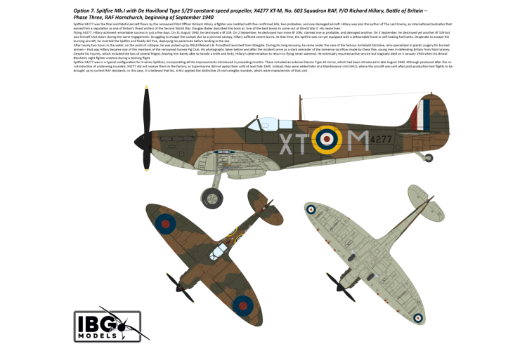 1:72 IBG Models 72584 Black Box Supermarine Spitfire Mk.I & Mk.II - Great Britain 1940 - Limited Edition - 2-in-1 Set - Ibg72584 20 - IBG72584