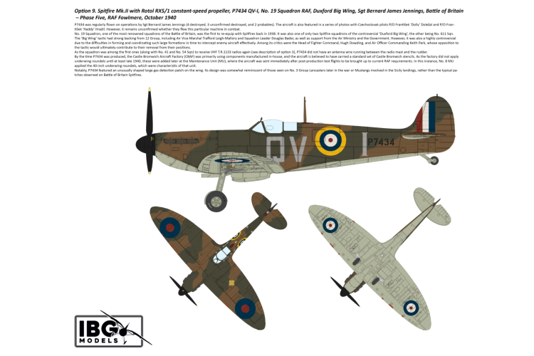 1:72 IBG Models 72584 Black Box Supermarine Spitfire Mk.I & Mk.II - Great Britain 1940 - Limited Edition - 2-in-1 Set - Ibg72584 22 - IBG72584