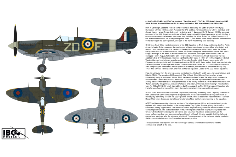 1:72 IBG Models 72591 Supermarine Spitfire Mk Vb - North West Europe 1941-44 - 2 Britse Propellervliegtuigen - Ibg72591 11 - IBG72591