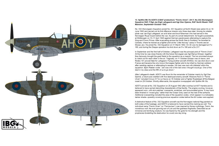 1:72 IBG Models 72591 Supermarine Spitfire Mk Vb - North West Europe 1941-44 - 2 Britse Propellervliegtuigen - Ibg72591 16 - IBG72591