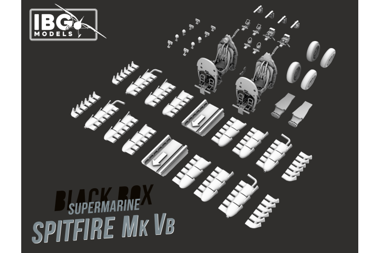 1:72 IBG Models 72591 Supermarine Spitfire Mk Vb - North West Europe 1941-44 - 2 Britse Propellervliegtuigen - Ibg72591 3 - IBG72591
