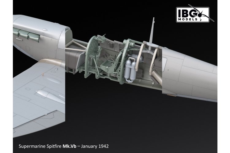 1:72 IBG Models 72591 Supermarine Spitfire Mk Vb - North West Europe 1941-44 - 2 Britse Propellervliegtuigen - Ibg72591 30 - IBG72591