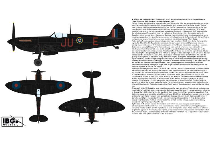 1:72 IBG Models 72591 Supermarine Spitfire Mk Vb - North West Europe 1941-44 - 2 Britse Propellervliegtuigen - Ibg72591 7 - IBG72591