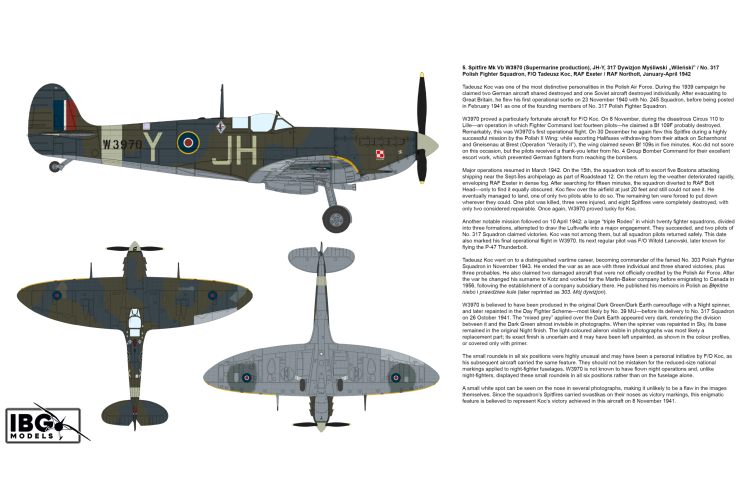 1:72 IBG Models 72591 Supermarine Spitfire Mk Vb - North West Europe 1941-44 - 2 Britse Propellervliegtuigen - Ibg72591 8 - IBG72591