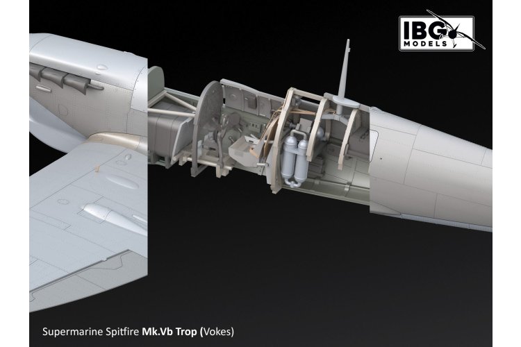 1:72 IBG Models 72592 Supermarine Spitfire Mk.V Trop. over North Africa 1942-1943 WWII - British Fighter Aircraft - Ibg72592 14 - IBG72592