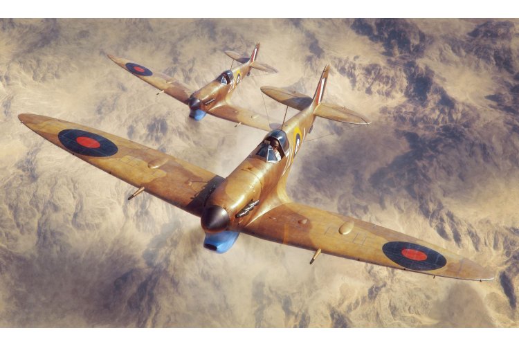1:72 IBG Models 72592 Supermarine Spitfire Mk.V Trop. over North Africa 1942-1943 WWII - British Fighter Aircraft - Ibg72592 2 - IBG72592