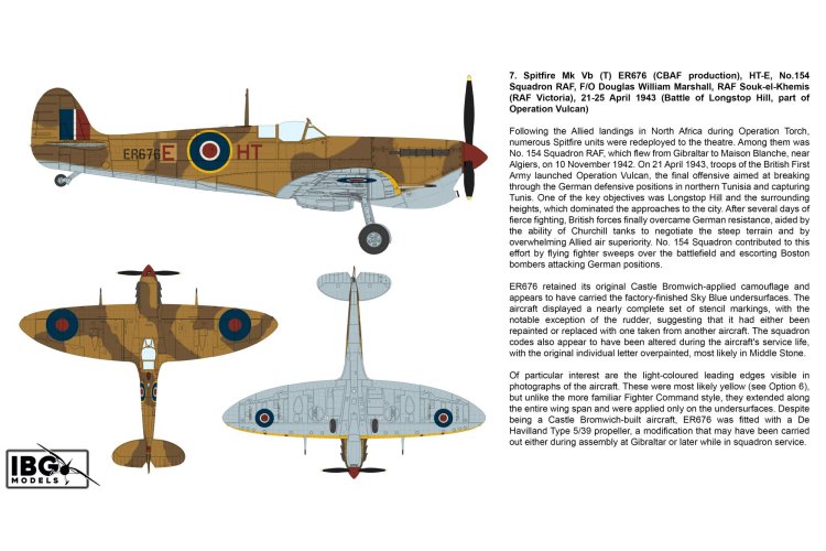 1:72 IBG Models 72592 Supermarine Spitfire Mk.V Trop. over North Africa 1942-1943 WWII - British Fighter Aircraft - Ibg72592 9 - IBG72592