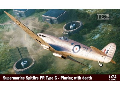 1:72 IBG Models 72600 Supermarine Spitfire PR Type G - Playing with Death WWII - British Reconnaissance Aircraft - Ibg72600 1 - IBG72600