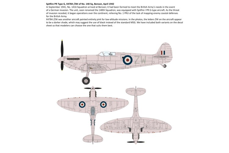 1:72 IBG Models 72600 Supermarine Spitfire PR Type G - Playing with Death WWII - British Reconnaissance Aircraft - Ibg72600 3 - IBG72600