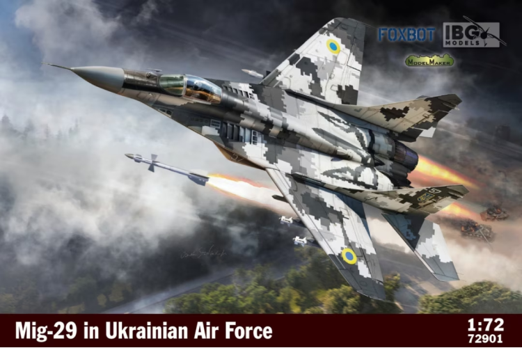 1:72 IBG Models 72901 MiG-29 in Ukrainian Air Force - Limited Edition - Ibg72901 - IBG72901