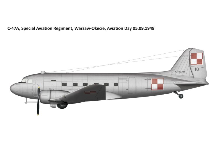1:72 IBG Models 72910 Douglas C-47A Skytrain Polish Dakota - Limited Edition - Polish Transport Aircraft - Ibg72910 10 - IBG72910