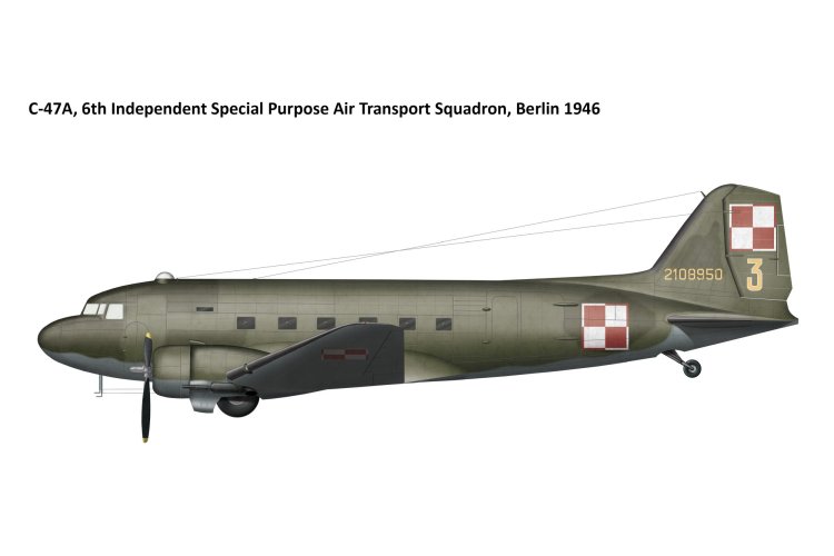 1:72 IBG Models 72910 Douglas C-47A Skytrain Polish Dakota - Limited Edition - Polish Transport Aircraft - Ibg72910 6 - IBG72910