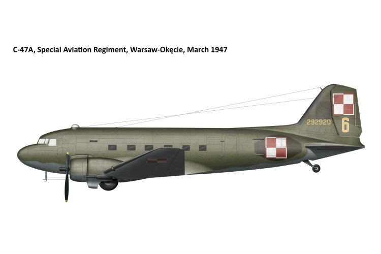 1:72 IBG Models 72910 Douglas C-47A Skytrain Polish Dakota - Limited Edition - Polish Transport Aircraft - Ibg72910 7 - IBG72910