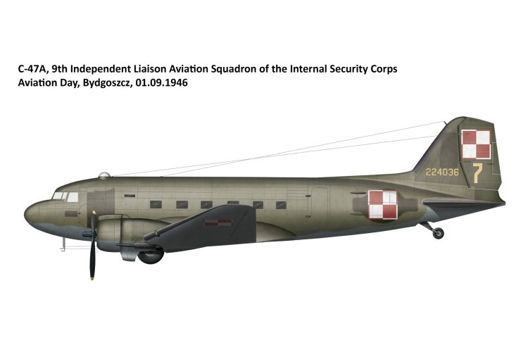 1:72 IBG Models 72910 Douglas C-47A Skytrain Polish Dakota - Limited Edition - Polish Transport Aircraft - Ibg72910 8 - IBG72910