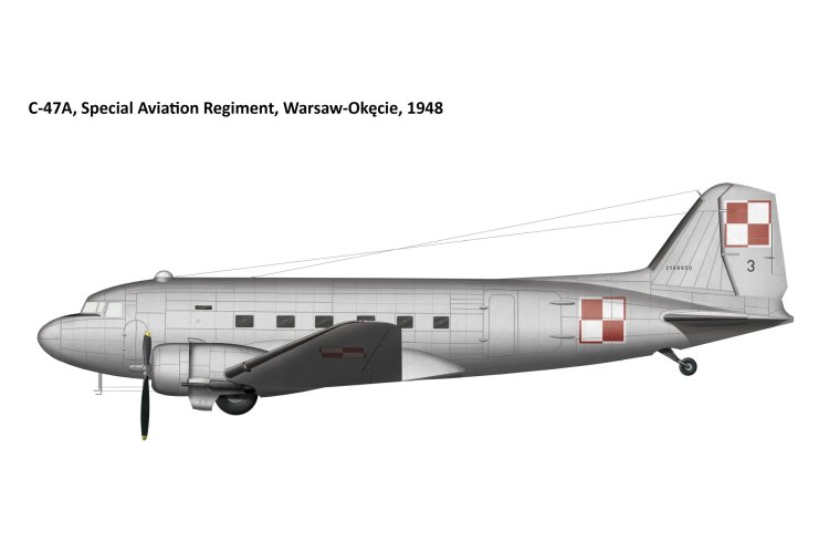 1:72 IBG Models 72910 Douglas C-47A Skytrain Polish Dakota - Limited Edition - Polish Transport Aircraft - Ibg72910 9 - IBG72910