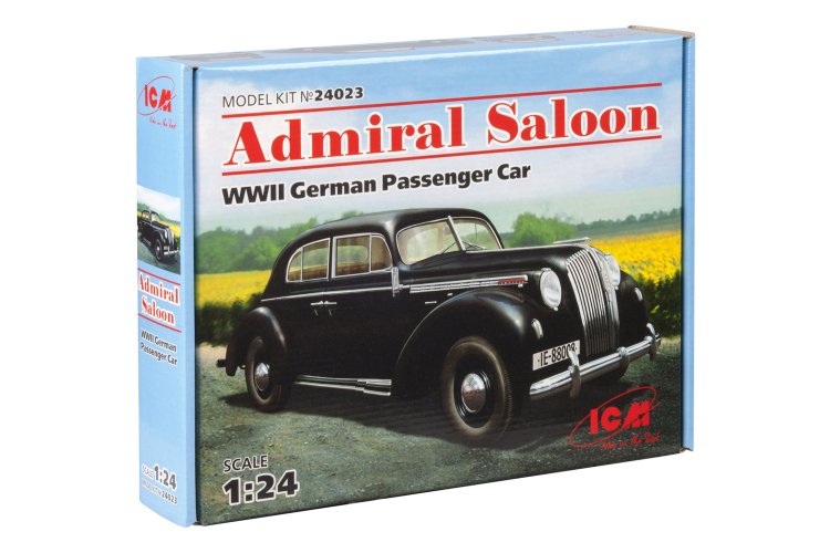 1:24 ICM 24023 Admiral Saloon, WWII German Passenger Car - Icm24023 10 - ICM24023