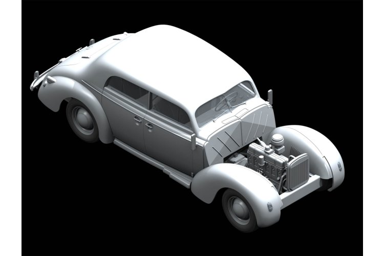 1:24 ICM 24023 Admiral Saloon, WWII German Passenger Car - Icm24023 3 - ICM24023