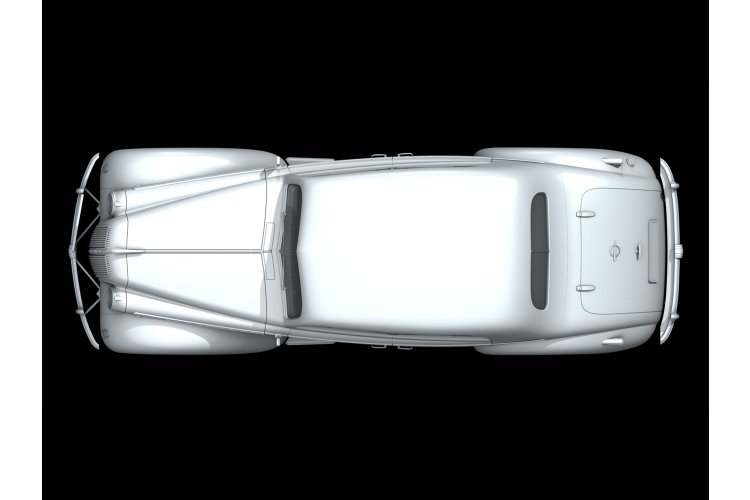 1:24 ICM 24023 Admiral Saloon, WWII German Passenger Car - Icm24023 4 - ICM24023