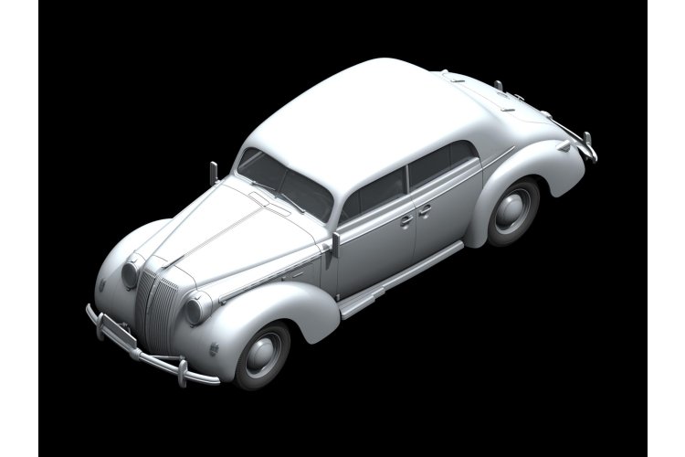 1:24 ICM 24023 Admiral Saloon, WWII German Passenger Car - Icm24023 9 - ICM24023