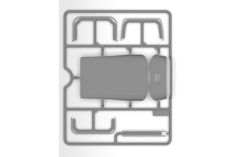 1:24 ICM 24053 GAZ-A Passagiersauto in Duitse Dienst - WWII Wehrmacht - Militair voertuig - Icm24053 12 - ICM24053