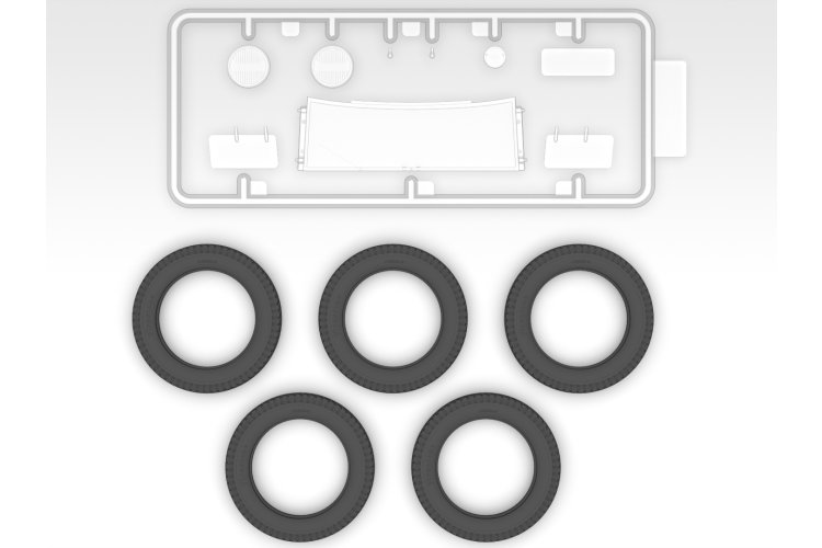 1:24 ICM 24053 GAZ-A Passagiersauto in Duitse Dienst - WWII Wehrmacht - Militair voertuig - Icm24053 15 - ICM24053