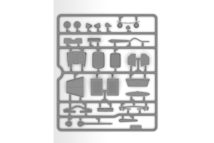 1:24 ICM 24053 GAZ-A Passagiersauto in Duitse Dienst - WWII Wehrmacht - Militair voertuig - Icm24053 7 - ICM24053