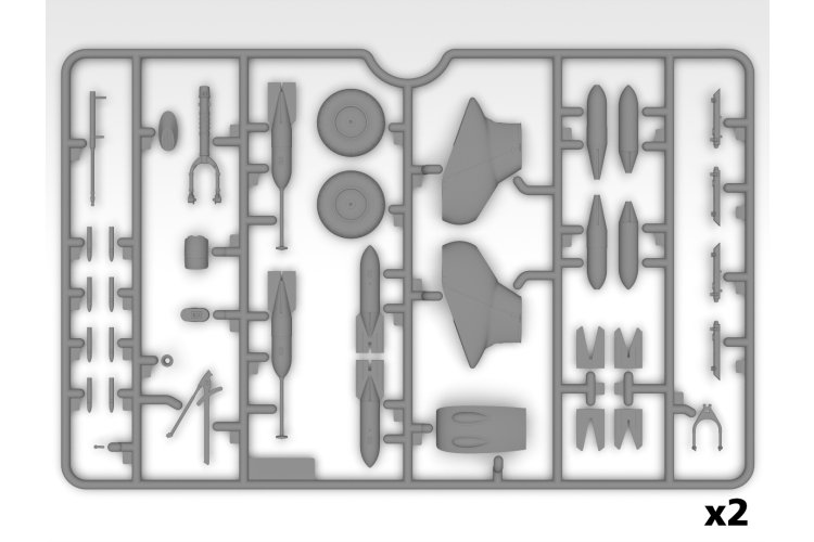 1:32 ICM 32014 Henschel Hs 132A-1 - WWII Duitse Aanvalsvliegtuig - Propellervliegtuig - Icm32014 7 - ICM32014