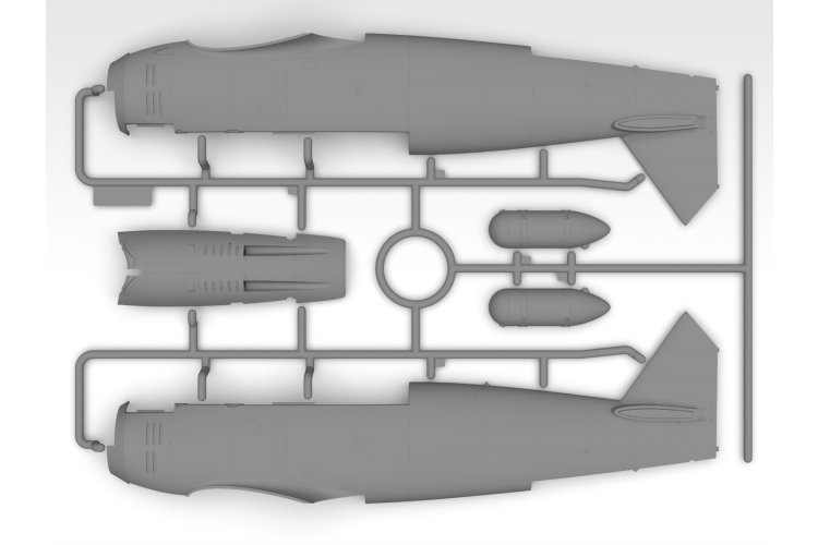 1:32 ICM 32015 Henschel Hs 123A Late versie - Duits Aanvalsvliegtuig WWII - Propellervliegtuig - Icm32015 13 - ICM32015
