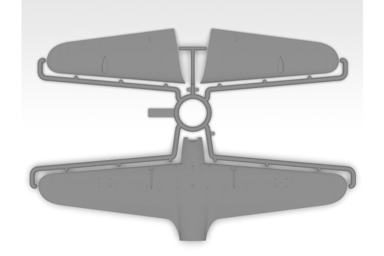 1:32 ICM 32015 Henschel Hs 123A Late versie - Duits Aanvalsvliegtuig WWII - Propellervliegtuig - Icm32015 15 - ICM32015