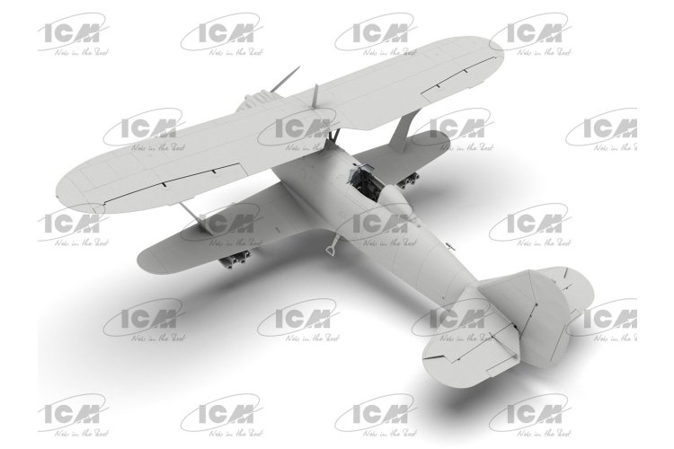 1:32 ICM 32015 Henschel Hs 123A Late versie - Duits Aanvalsvliegtuig WWII - Propellervliegtuig - Icm32015 3 - ICM32015