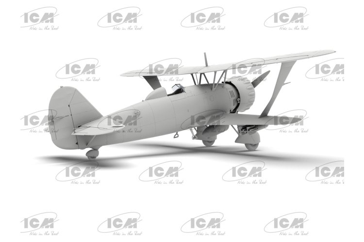 1:32 ICM 32015 Henschel Hs 123A Late versie - Duits Aanvalsvliegtuig WWII - Propellervliegtuig - Icm32015 4 - ICM32015