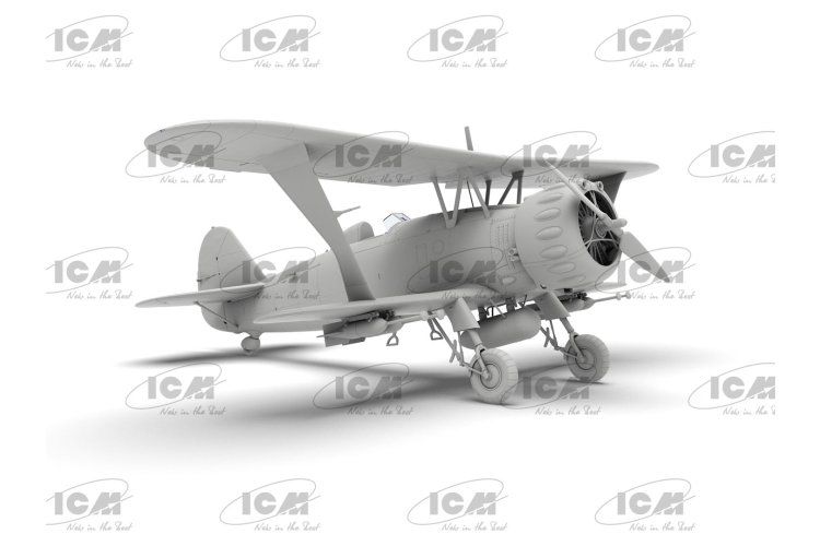 1:32 ICM 32015 Henschel Hs 123A Late versie - Duits Aanvalsvliegtuig WWII - Propellervliegtuig - Icm32015 5 - ICM32015