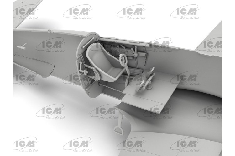 1:32 ICM 32015 Henschel Hs 123A Late versie - Duits Aanvalsvliegtuig WWII - Propellervliegtuig - Icm32015 9 - ICM32015