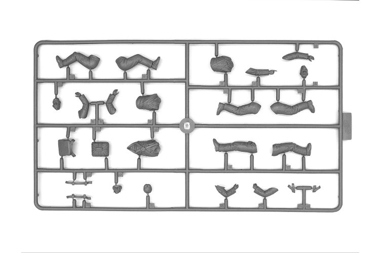 1:32 ICM 32017 Luftwaffe Pilot School &ndash; Henschel Hs 123A with 3 Figures WWII &ndash; German Propeller Aircraft - Icm32017 11 - ICM32017