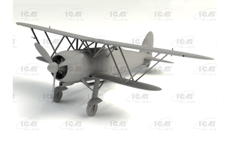 1:32 ICM 32020 CR.42 Falco WWII Italian Fighter - Icm32020 2 - ICM32020
