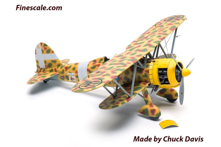 1:32 ICM 32020 CR.42 Falco WWII Italian Fighter - Icm32020 5 - ICM32020