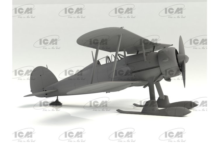 1:32 ICM 32044 J-8 Gladiator, WWII Swedish Fighter Plane - Icm32044 2 - ICM32044
