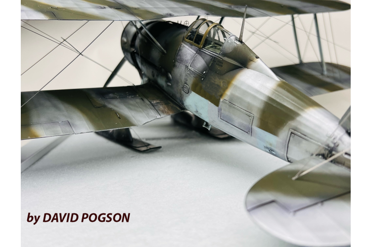 1:32 ICM 32044 J-8 Gladiator, WWII Swedish Fighter Plane - Icm32044 6 - ICM32044