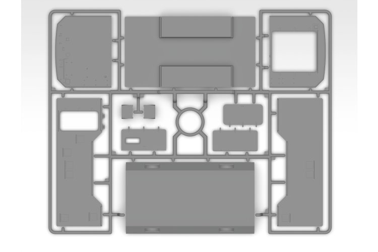 1:35 ICM 35004 Kamaz-4310 - Oekra&iuml;ense militaire bakwagen - Icm35004 13 - ICM35004