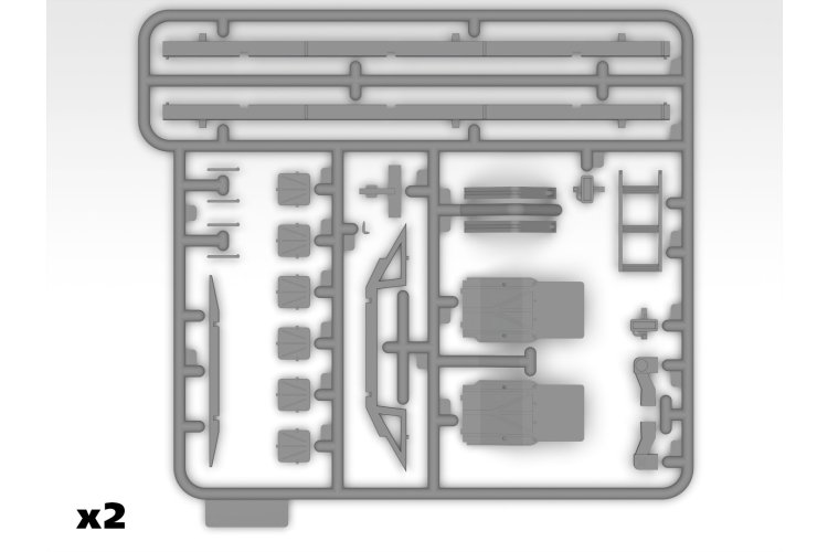 1:35 ICM 35004 Kamaz-4310 - Oekra&iuml;ense militaire bakwagen - Icm35004 14 - ICM35004