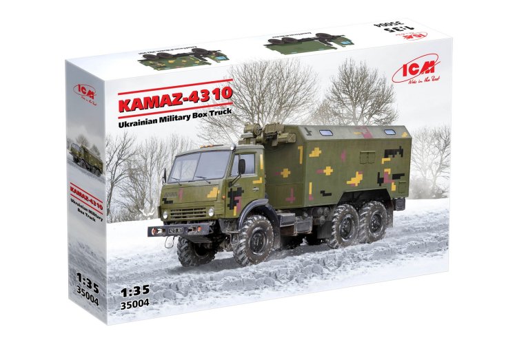 1:35 ICM 35004 Kamaz-4310 - Oekra&iuml;ense militaire bakwagen - Icm35004 6 - ICM35004
