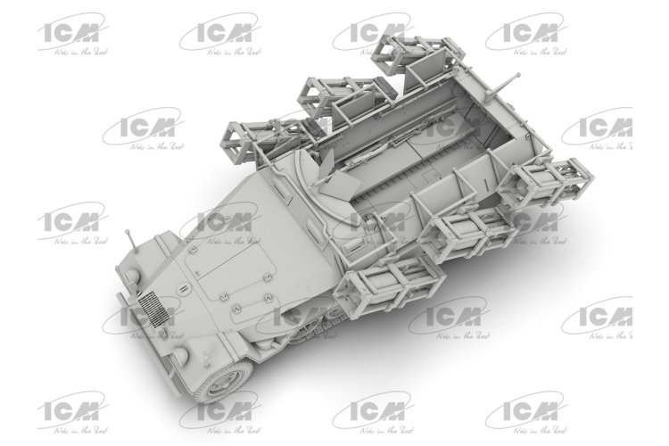 1:35 ICM 35107 Sd.Kfz. 251/1 Ausf. B Stuka zu Fuss WWII &ndash; German Armoured Vehicle - Icm35107 3 - ICM35107